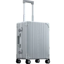 Aleon Rolling Spinner|Hardside Luggage<Aircraft Grade Aluminum 21in Classic Carry On | Altman Luggage
