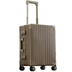 Aleon Rolling Spinner|Hardside Luggage<Aircraft Grade Aluminum 21in Classic Carry On | Altman Luggage