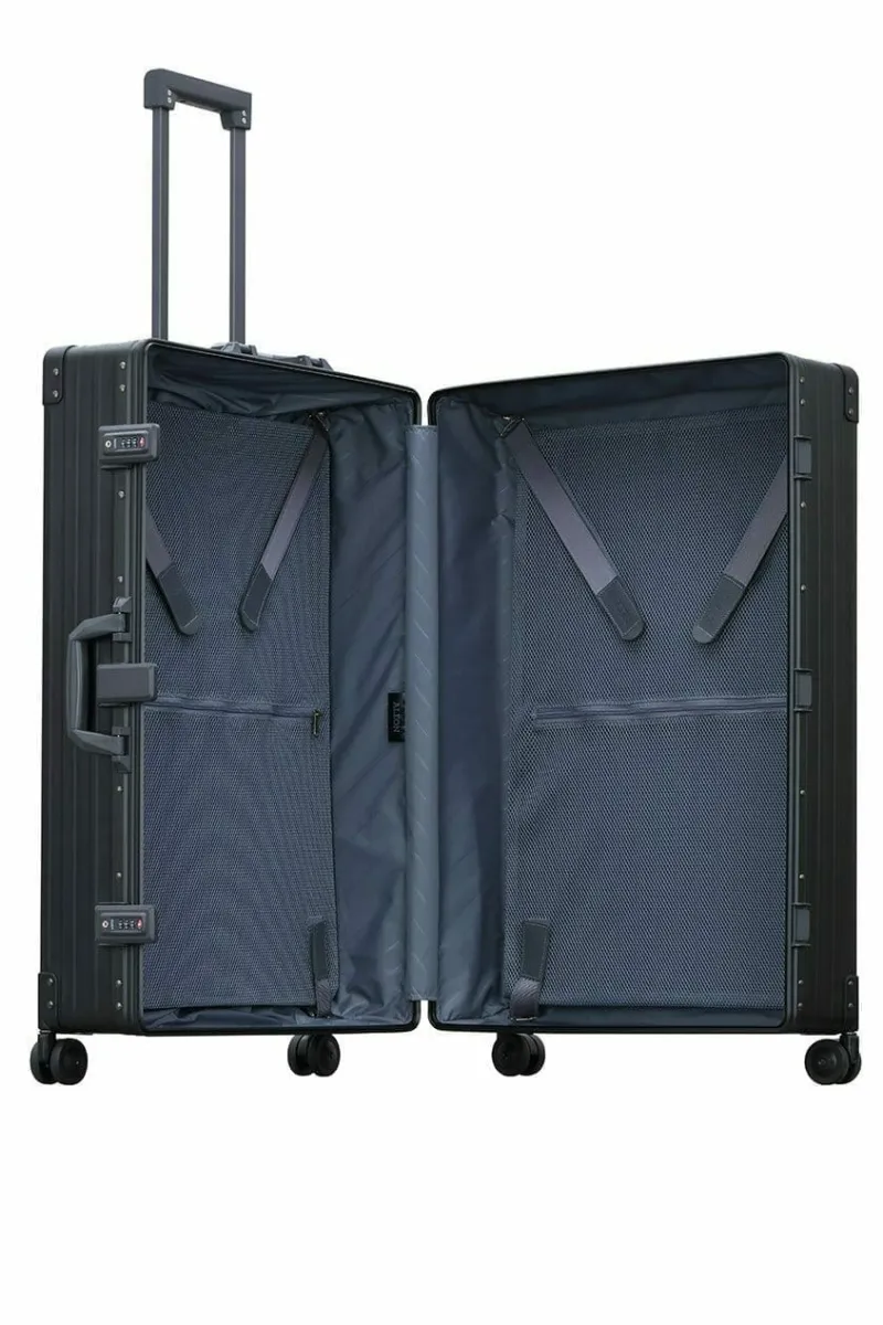 Aleon Hardside Luggage|Checked<Aircraft Grade Aluminum 32 Macro Plus Traveler Large Suitcase