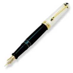 Aurora Fountain<88 Ottantotto Silver Fountain Pen