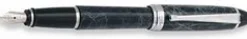 Aurora Fountain<Ipsilon Lacquer Grey Fountain Pen