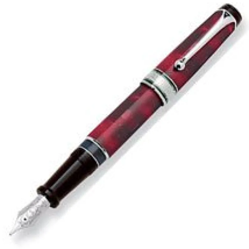 Aurora Fountain<Optima Auroloide Burgundy Fountain Pen