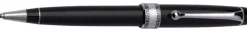 Aurora Ballpoint<Optima Resin Black w/ Chrome Plated Trim Ballpoint