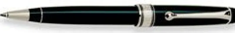 Aurora Ballpoint<Optima Resin Black w/ Chrome Plated Trim Ballpoint