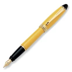 Aurora Fountain<Pens Ipsilon Resin Fountain Pen | Altman Luggage Yellow