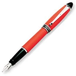 Aurora Fountain<Pens Ipsilon Satin Orange Fountain Pen