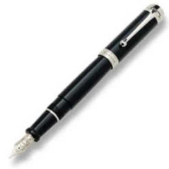 Aurora Fountain<Pens Talentum Black CT Fountain Pen