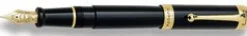 Aurora Fountain<Talentum Classic Black GT Fountain Pen