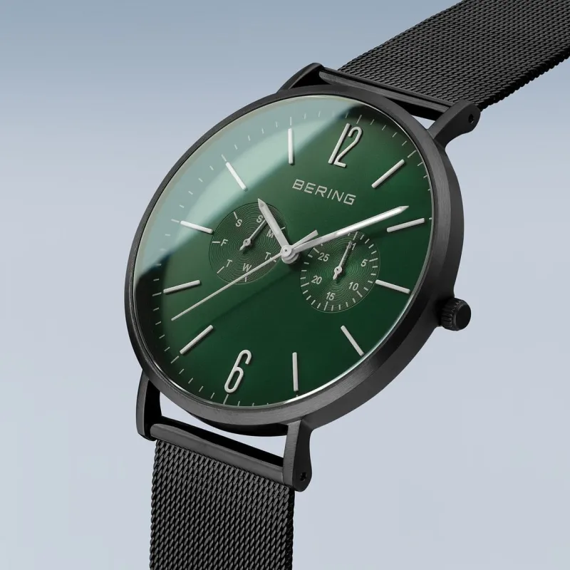 Bering Men's Watches<Classic | mat black | 14240128 | Altman Luggage