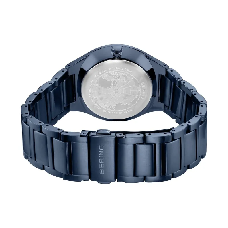 Bering Men's Watches<Mens Watch | Titanium | Matte Blue | 11739797 | Altman Luggage