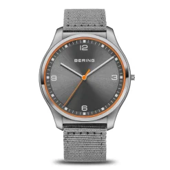 Bering Men's Watches<Men's Watch | Ultra Slim | polished/brushed grey | 18342-577