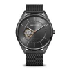 Bering Men's Watches<Mens Watch Automatic polished brushed Grey Grey Dial 16743377