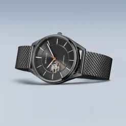 Bering Men's Watches<Mens Watch Automatic polished brushed Grey Grey Dial 16743377