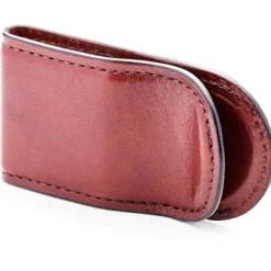 Bosca Money Clip<Leather Covered Money Clip Amber | Altman Luggage | Wallet Sale