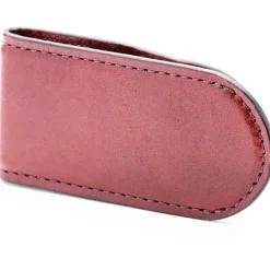Bosca Money Clip<Leather Covered Money Clip Amber | Altman Luggage | Wallet Sale