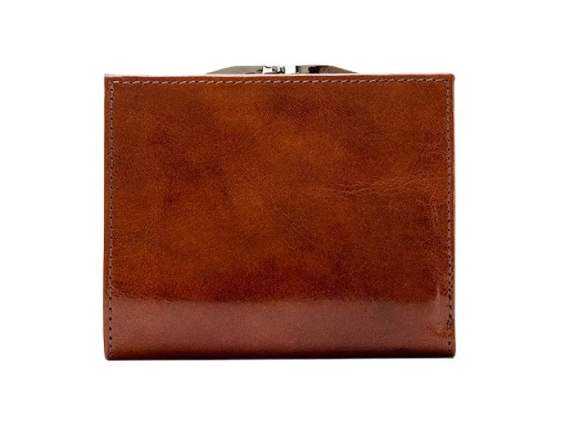 Bosca Women's Wallets<Old Leather Petite French Purse Amber