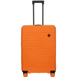 Bric's Checked<B/Y Ulisse 28" Expandable Spinner Orange