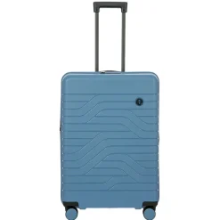 Bric's Checked<B/Y Ulisse 28" Expandable Spinner Grey Blue