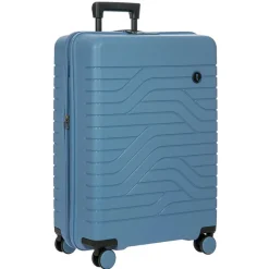 Bric's Checked<B/Y Ulisse 28" Expandable Spinner Grey Blue