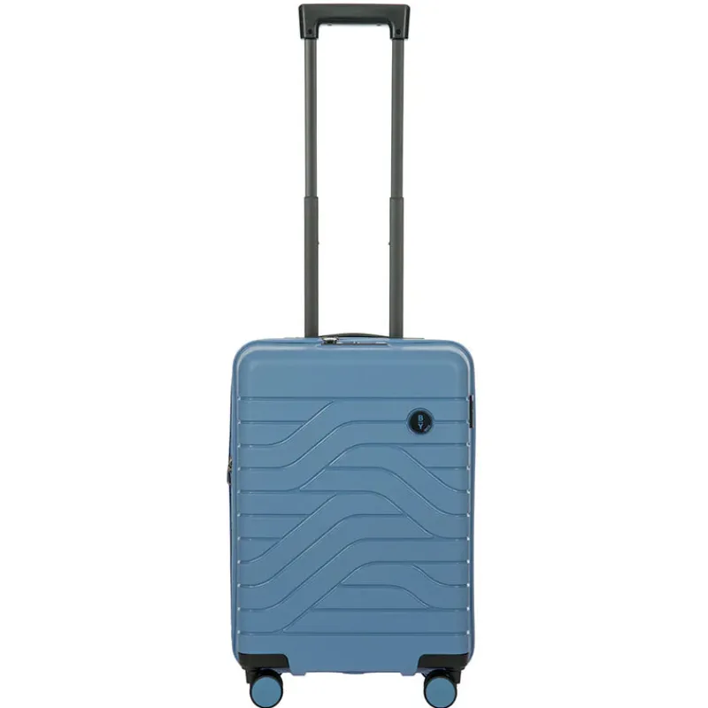 Bric's Carry-on Luggage<B/Y Ulisse 21" Expandable Spinner Grey Blue