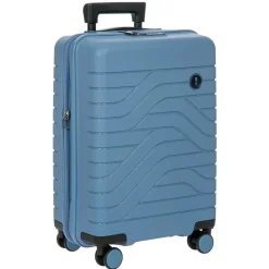 Bric's Carry-on Luggage<B/Y Ulisse 21" Expandable Spinner Grey Blue