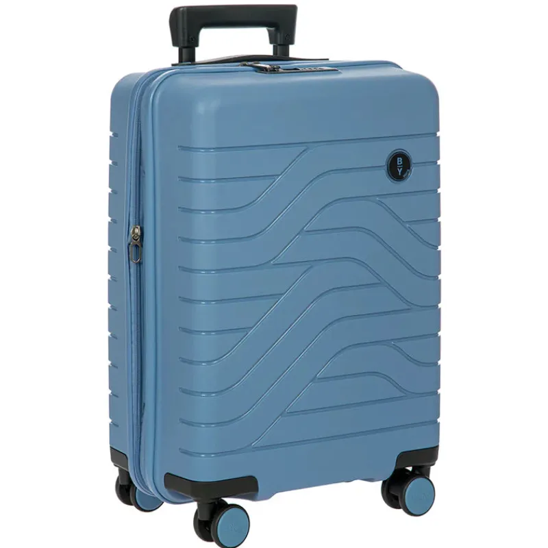 Bric's Carry-on Luggage<B/Y Ulisse 21" Expandable Spinner Grey Blue