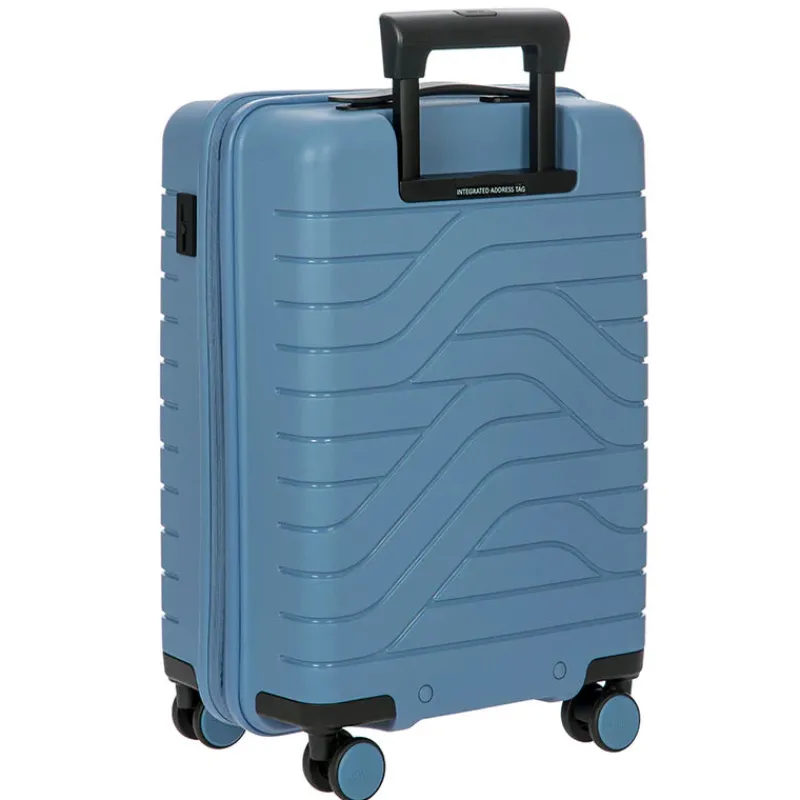 Bric's Carry-on Luggage<B/Y Ulisse 21" Expandable Spinner Grey Blue