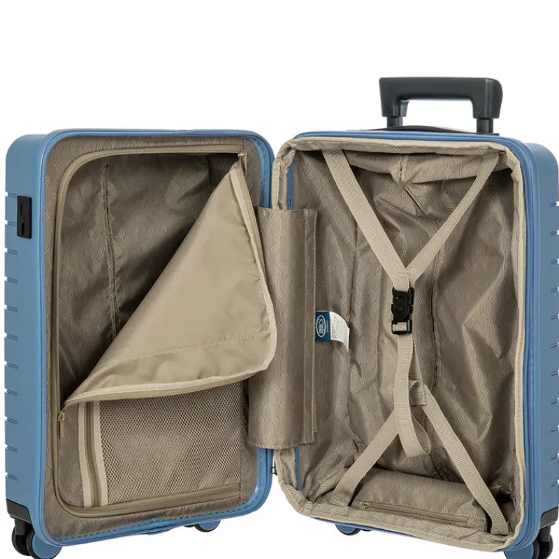 Bric's Carry-on Luggage<B/Y Ulisse 21" Expandable Spinner Grey Blue