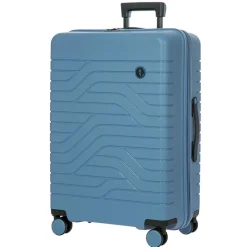 Bric's Checked<B/Y Ulisse 30" Expandable Spinner Grey Blue