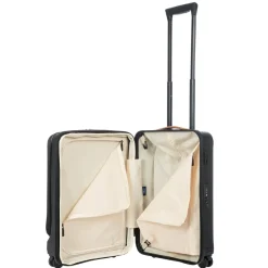 Bric's Carry-on Luggage<Brics Capri 21 Spinner With Pocket Expandable On Sale Matte Black