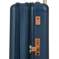Bric's Carry-on Luggage<Brics Capri 21 Spinner With Pocket Expandable On Sale Matte Blue