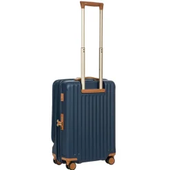 Bric's Carry-on Luggage<Brics Capri 21 Spinner With Pocket Expandable On Sale Matte Blue