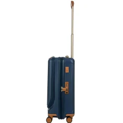 Bric's Carry-on Luggage<Brics Capri 21 Spinner With Pocket Expandable On Sale Matte Blue