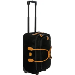 Bric's Carry-on Luggage<LIFE 21" CARRY-ON ROLLING DUFFLE BAG - OLIVE OR BLACK Olive with Olive Lining