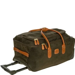 Bric's Wheeled Duffels|Carry-on Luggage<Brics Life BLF05220 21in. Carry On Rolling Duffle Olive