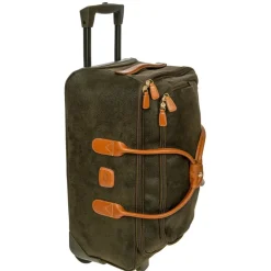 Bric's Wheeled Duffels|Carry-on Luggage<Brics Life BLF05220 21in. Carry On Rolling Duffle Olive