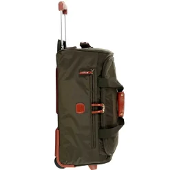 Bric's Wheeled Duffels|Carry-on Luggage<Brics X Bag Carry on Rolling Duffle Bag Black | Altman Luggage