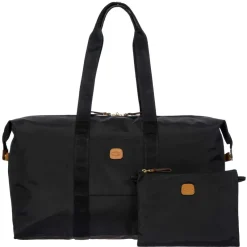 Bric's Carry-on Luggage<Brics XBag 18 Folding Duffle Bag Black BXG40202 | Altman Luggage