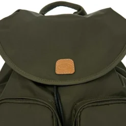 Bric's Portfolios|Business Cases<Brics XBag Small City Backpack Olive BXL43754 | Altman Luggage
