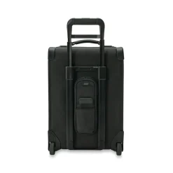 Briggs & Riley Wheeled Duffels|Carry-on Luggage<Briggs and Riley Baseline BLUWD1214 Global 2 Wheel Carry on Duffle Black