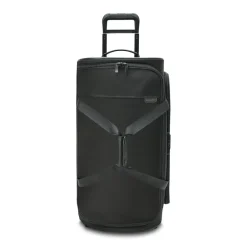 Briggs & Riley Wheeled Duffels|Checked<Briggs and Riley Baseline BLUWD127 Medium Two Wheel Duffle | Altman Luggage Black