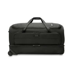 Briggs & Riley Wheeled Duffels|Checked<Briggs and Riley Baseline BLUWD129 Large 2 Wheel Duffle Black