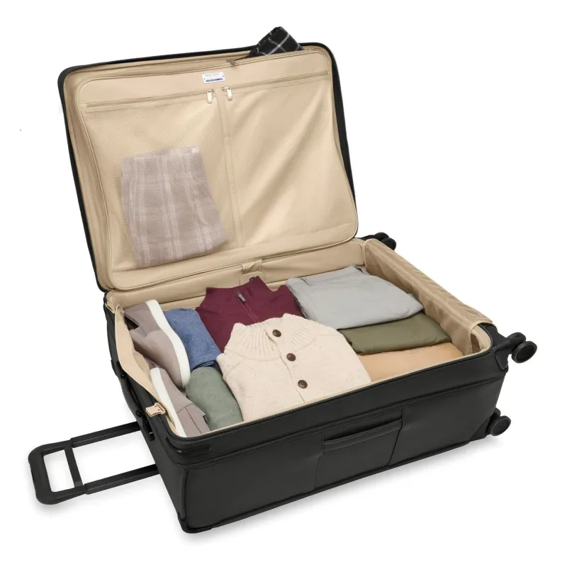 Briggs & Riley Rolling Spinner|Checked<Briggs and Riley Baseline BLU131CXSP Extra Large Expandable Spinner