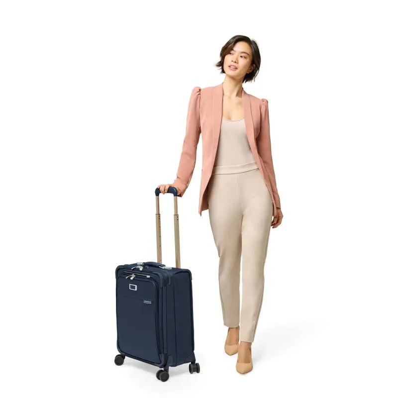 Briggs & Riley Rolling Spinner|Carry-on Luggage<Briggs and Riley Baseline BLU121CXSPW Global Carry on Spinner