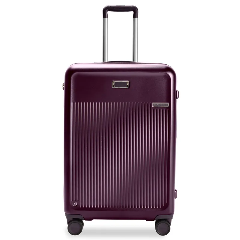 Briggs & Riley Checked<Briggs and Riley Sympatico Medium Expandable Spinner