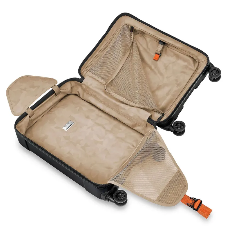 Briggs & Riley Carry-on Luggage<Briggs and Riley Torq QU22SP Domestic Carry on Spinner Stealth
