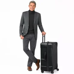 Briggs & Riley Rolling Spinner|Checked<Briggs and Riley Torq QU230SP Large Hardside Spinner Stealth