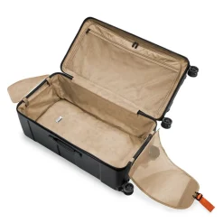 Briggs & Riley Rolling Spinner|Checked<Briggs and Riley Torq QUT232SP Extra Large Trunk Spinner Stealth
