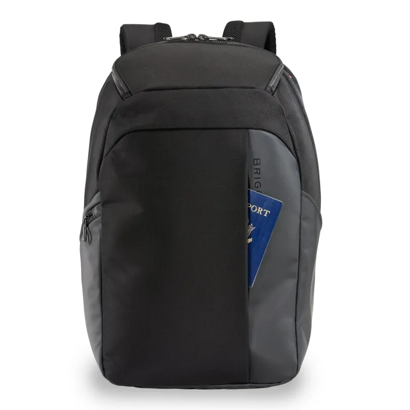 Briggs & Riley Checked<Briggs and Riley ZDX Cargo Backpack | Altman Luggage Black