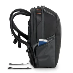 Briggs & Riley Checked<Briggs and Riley ZDX Cargo Backpack | Altman Luggage Black